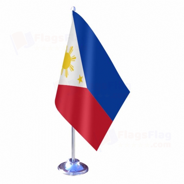 Philippines Single Table Flag