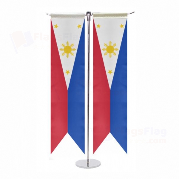 Philippines T Table Flags