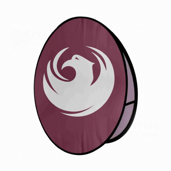 Phoenix Round Cloth Banner Display Stands