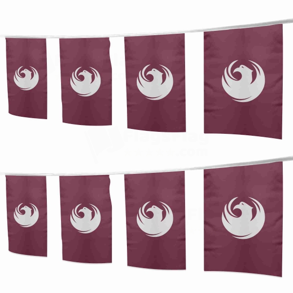 Phoenix Square String Flags