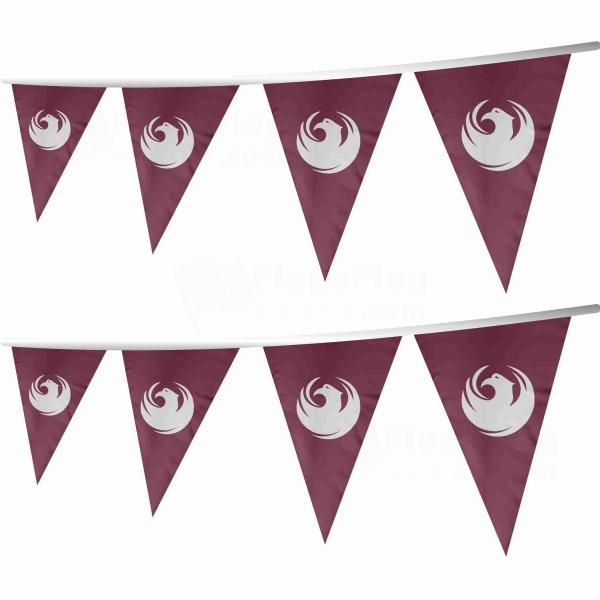 Phoenix Stringed Triangle Flag