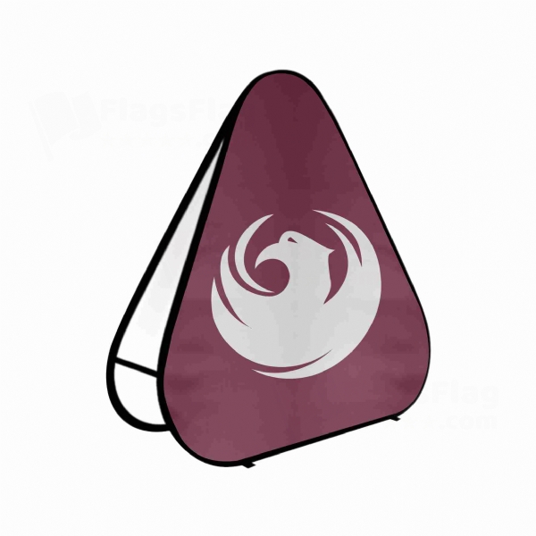 Phoenix Triangle Fabric Banner Display Stands