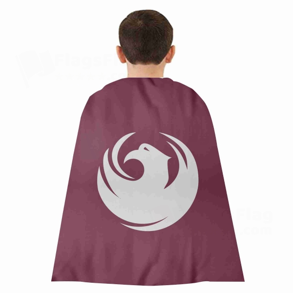 Phoenix Woven Fabric Cloak Digital Printing