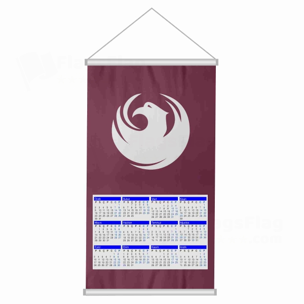 Phoenix Woven Fabric Digital Printing Calendar