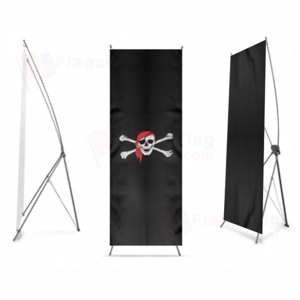 Pirate Bandana Digital Print X Banner