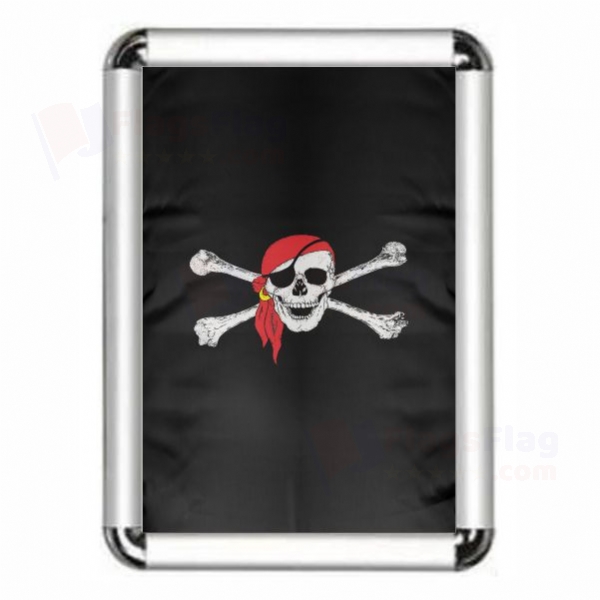 Pirate Bandana Framed Pictures