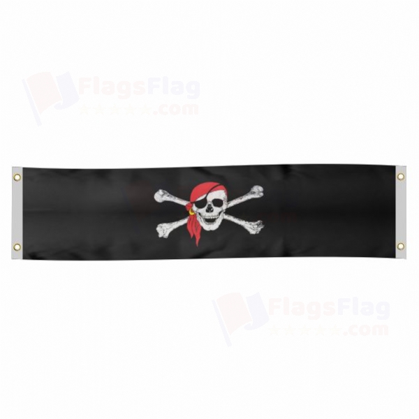 Pirate Bandana Poster Banner