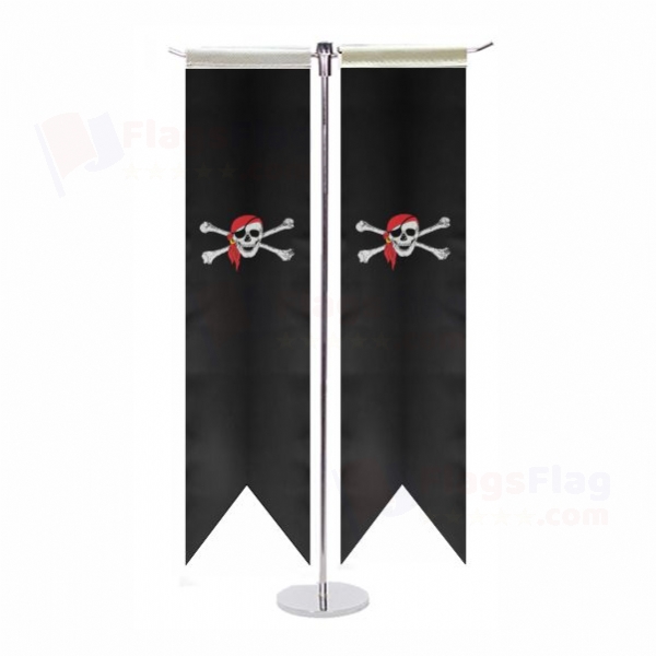 Pirate Bandana T Table Flags