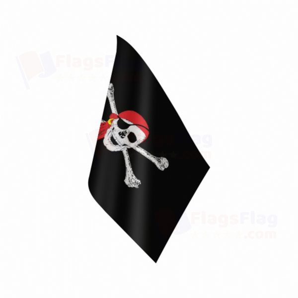Pirate Bandana Table Flag