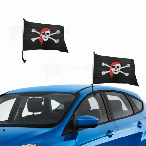 Pirate Bandana Vehicle Convoy Flag