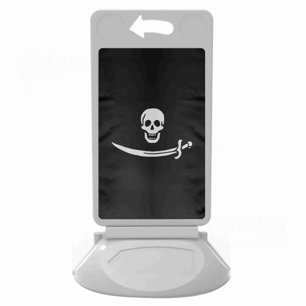 Pirate Bartholomew Roberts Plastic Pontoon