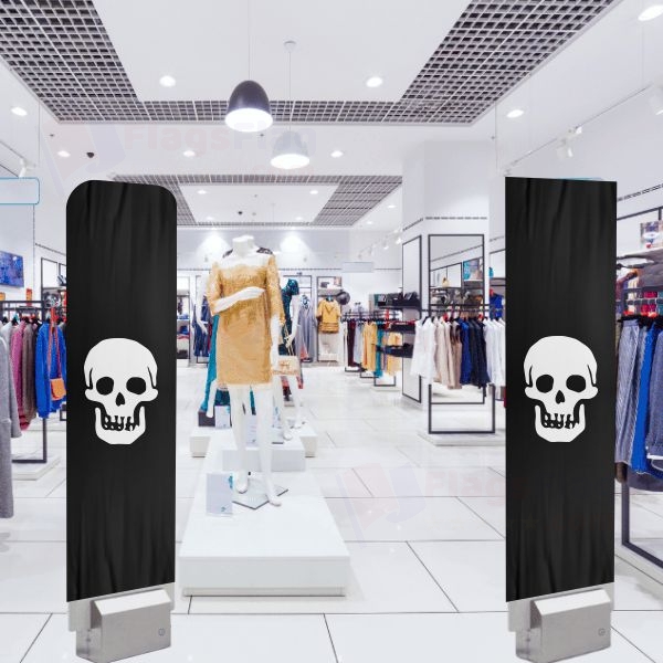 Pirate Death Alarm Cover Security Antenna Pouch
