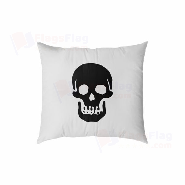 Pirate Death Head Levasseur Reversed Digital Printed Pillow Cover