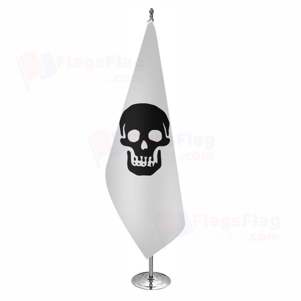 Pirate Death Head Levasseur Reversed Office Flag Pirate Death Head Levasseur Reversed Office Flags