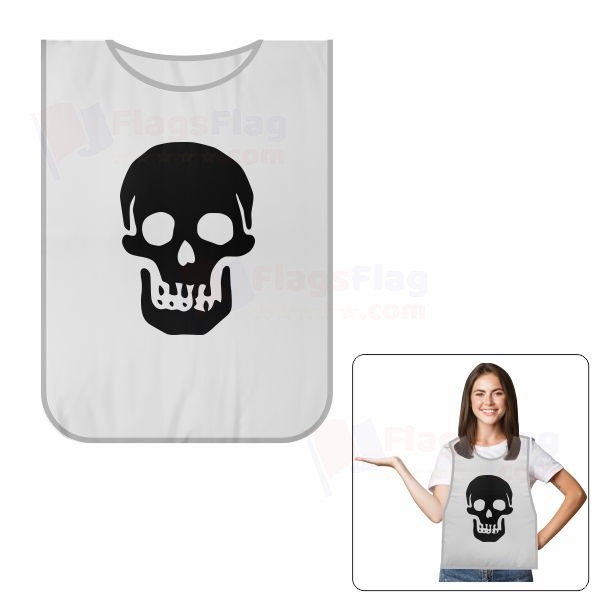 Pirate Death Head Levasseur Reversed Single Use Strike Apron
