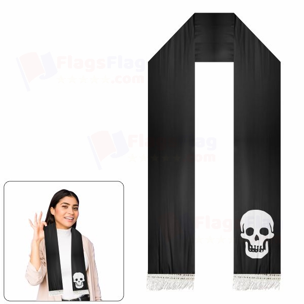 Pirate Death Head Scarf Digital Printing