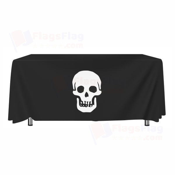 Pirate Death Head Tablecloth Models