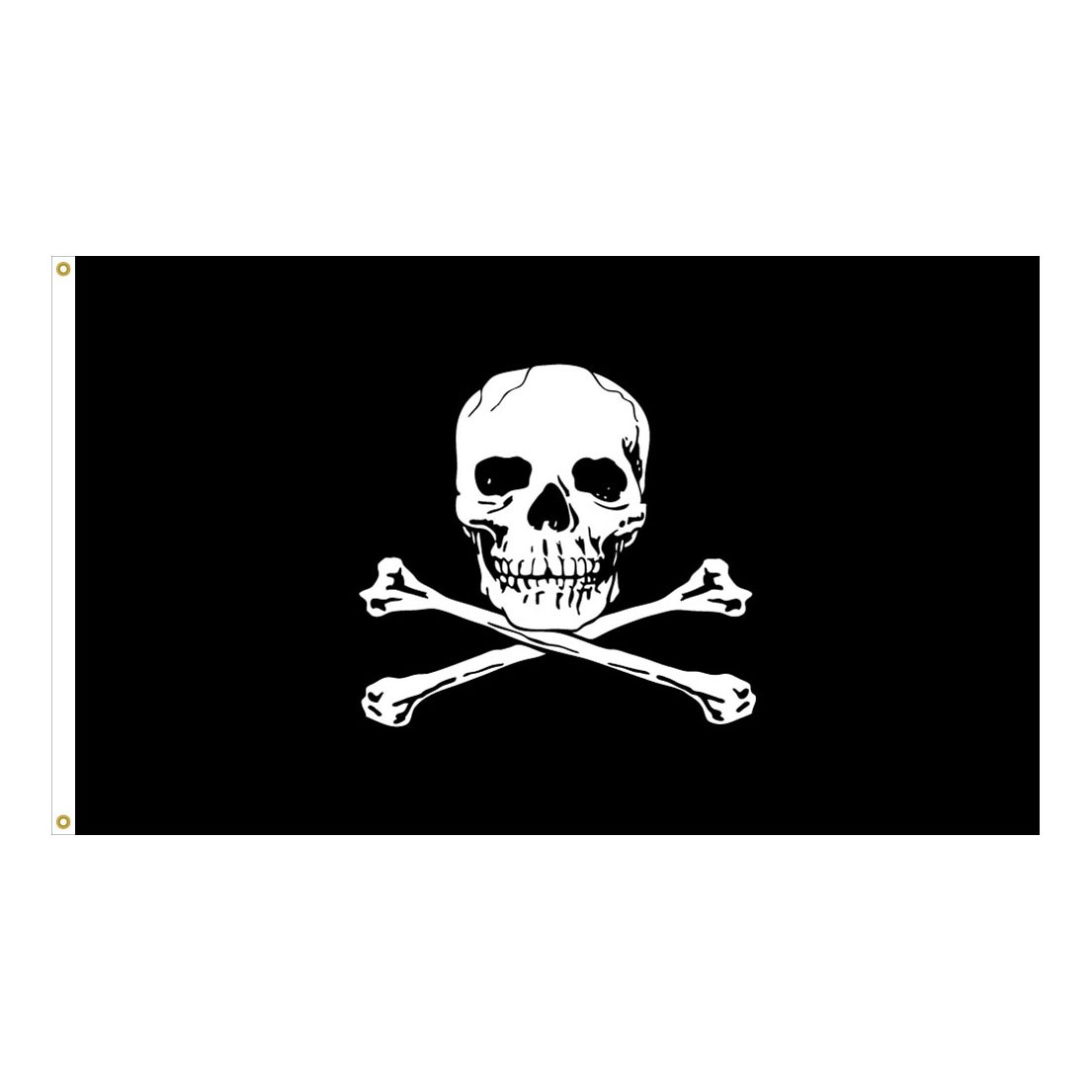 Pirate - Jolly Roger - 5x8ft Nylon Flag