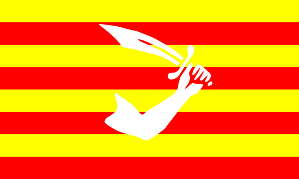 Pirate flag of Edmund Cooke