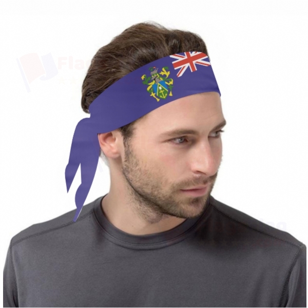 Pitcairn islands Digital Print Bandanas