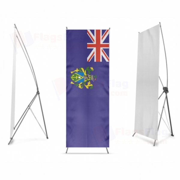 Pitcairn islands Digital Print X Banner