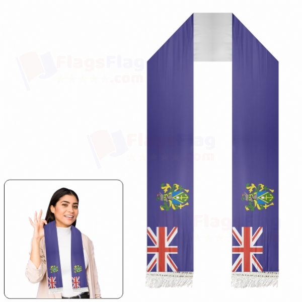 Pitcairn islands Scarf Digital Printing