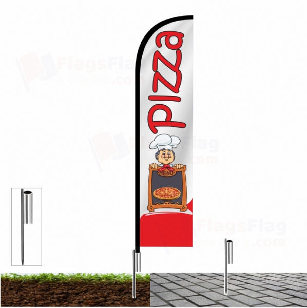 Pizza Pole Flags