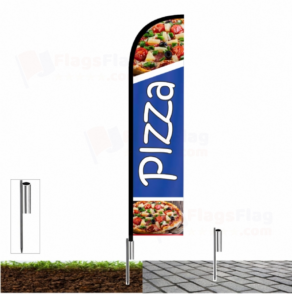 Pizza Road Flags
