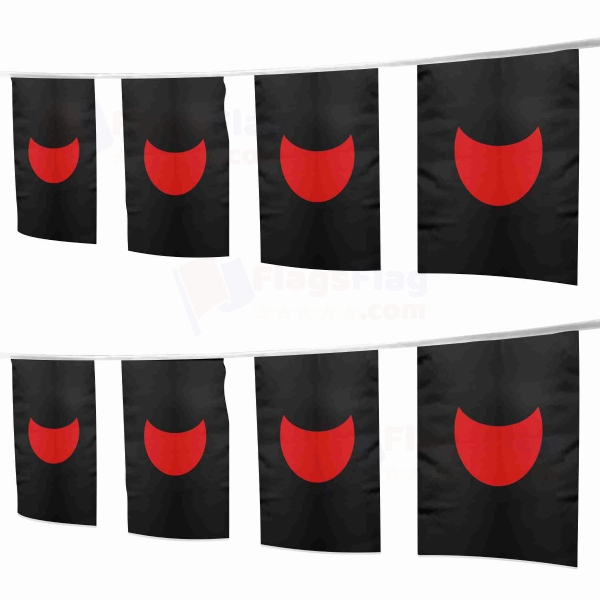 Porcay Square String Flags