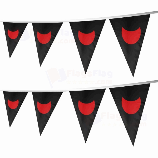 Porcay Stringed Triangle Flag