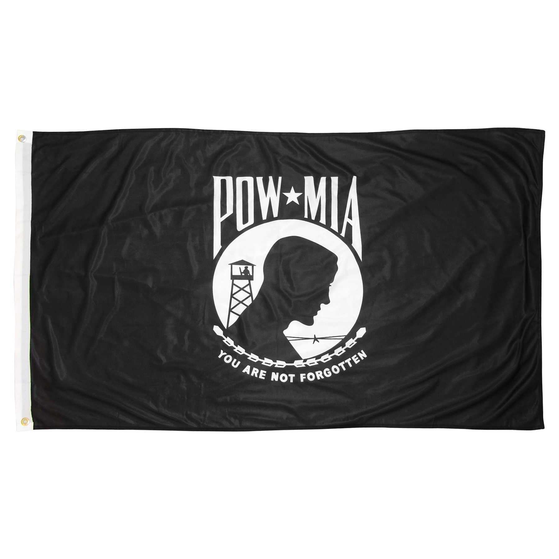 POW MIA 3ft x 5ft Super Knit Polyester - Single Sided
