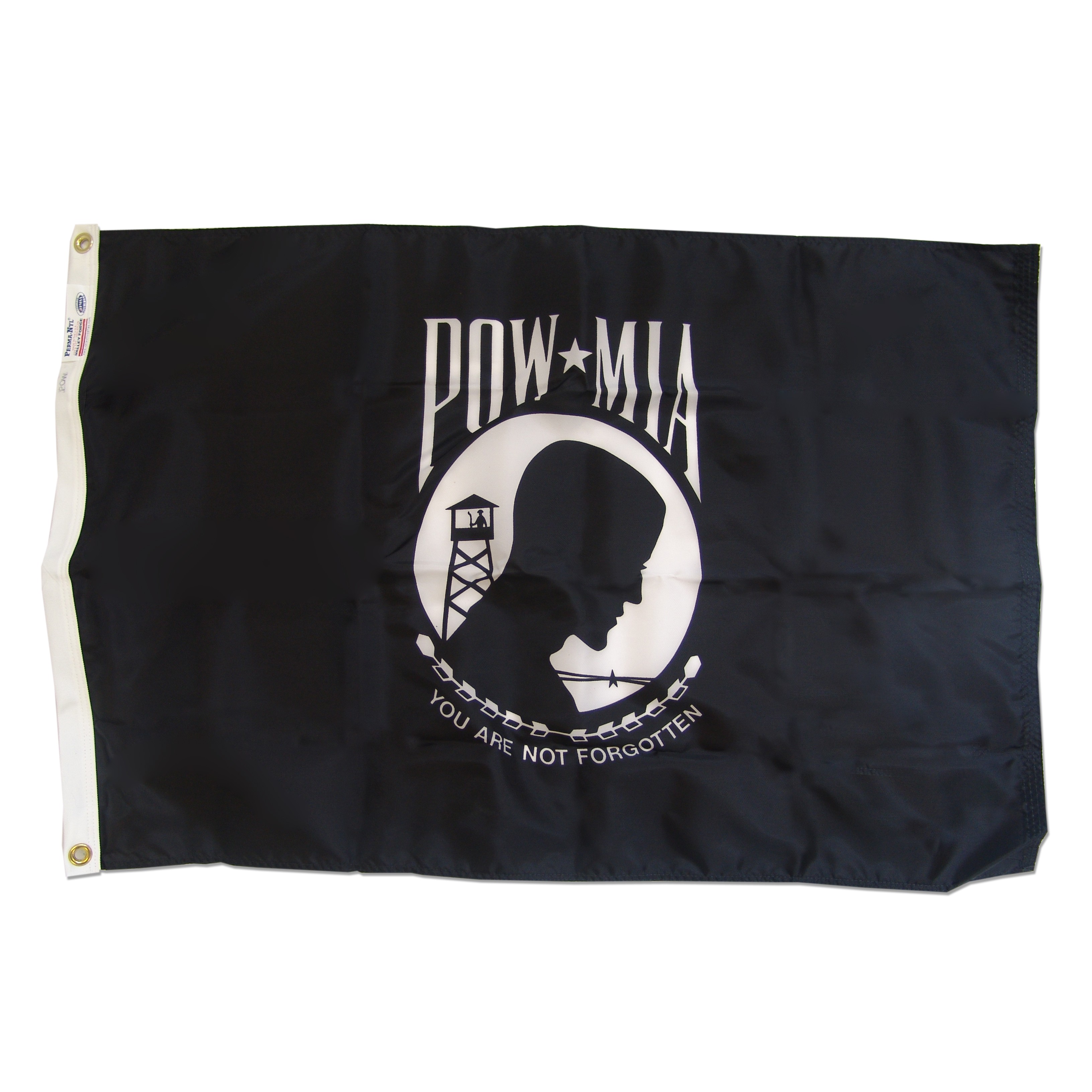 POW MIA Flag 2ft x 3ft Nylon - Single-Sided
