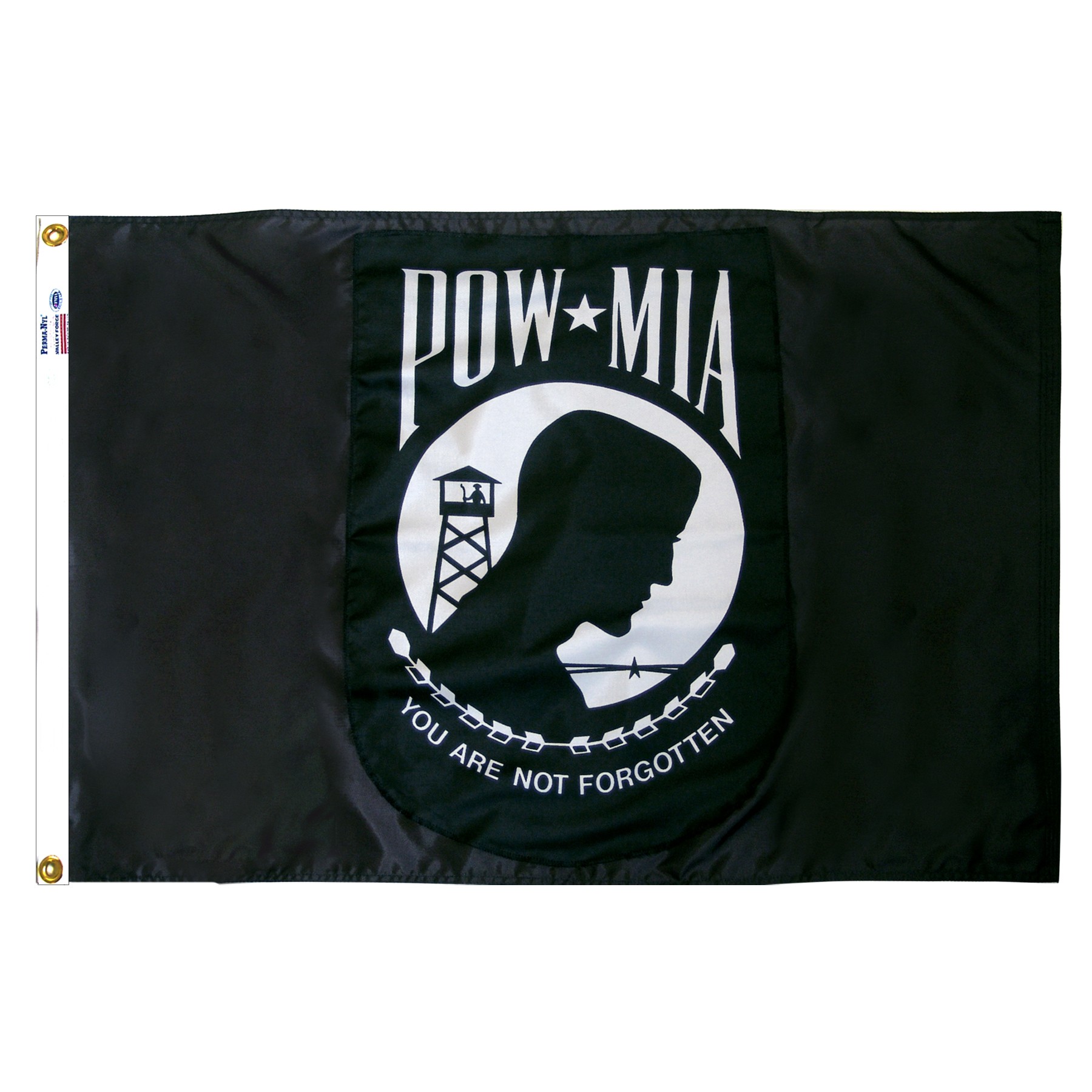 POW MIA Flag 5ft x 8ft Nylon - Double Sided