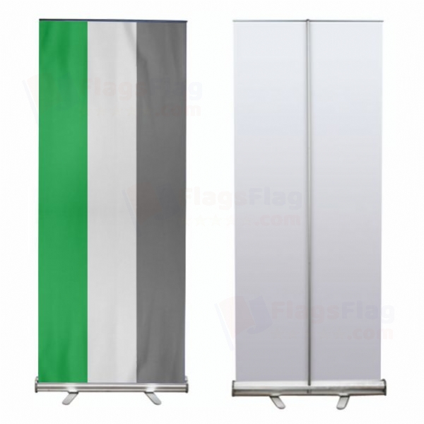 Pride of Nudity Roll Up Banner