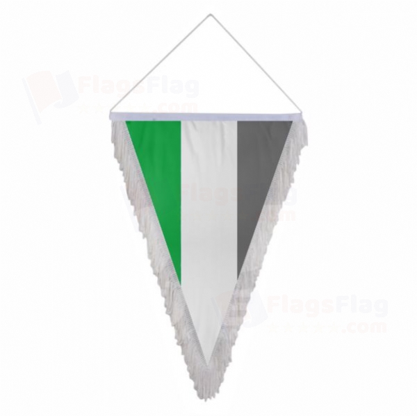 Pride of Nudity Triangle Fringed Streamers