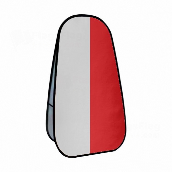 Province Of Kurhessen Vertical Cloth Banner Display Stands
