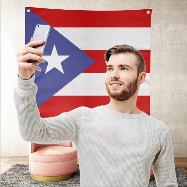 Puerto Rico Background Selfie Shooting Landscapes