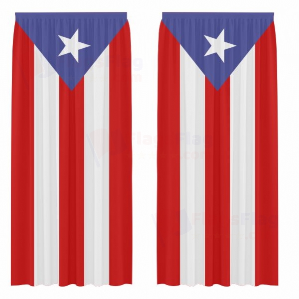 Puerto Rico Digital Printed Curtains
