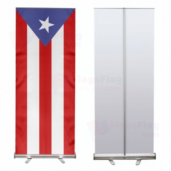 Puerto Rico Roll Up Banner