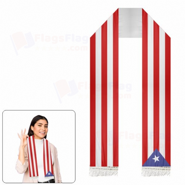 Puerto Rico Scarf Digital Printing