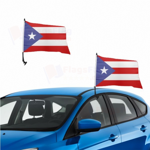 Puerto Rico Vehicle Convoy Flag