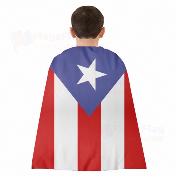 Puerto Rico Woven Fabric Cloak Digital Printing