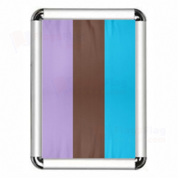 Rainbow Androsexual Framed Pictures