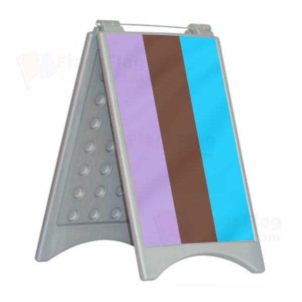 Rainbow Androsexual Open Rainbow Androsexual Close Plastic Pontoon