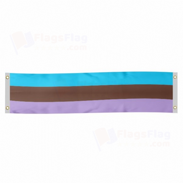 Rainbow Androsexual Poster Banner