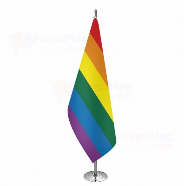 Rainbow Gay Pride Office Flag Rainbow Gay Pride Office Flags