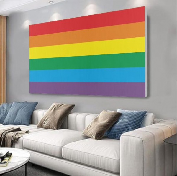 Rainbow Gay Pride Painting