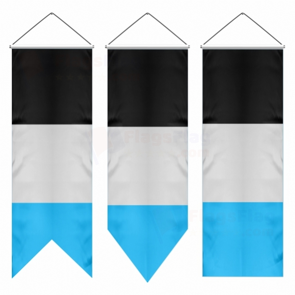 Rainbow Mascic Swallowtail Flags