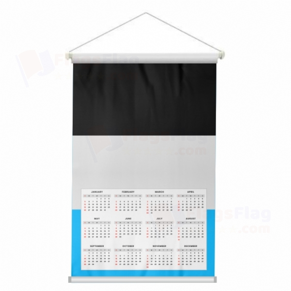 Rainbow Mascic Woven Fabric Digital Printing Calendar