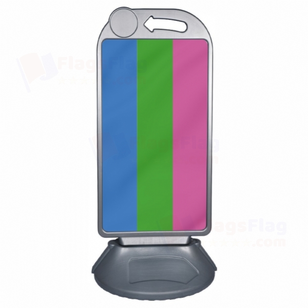 Rainbow Polysexuality Large Plastic Parking Barge